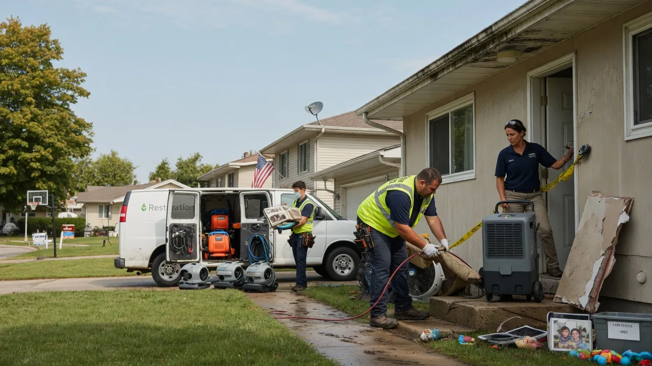 Water Damage Restoration in Chenango Forks, NY near me